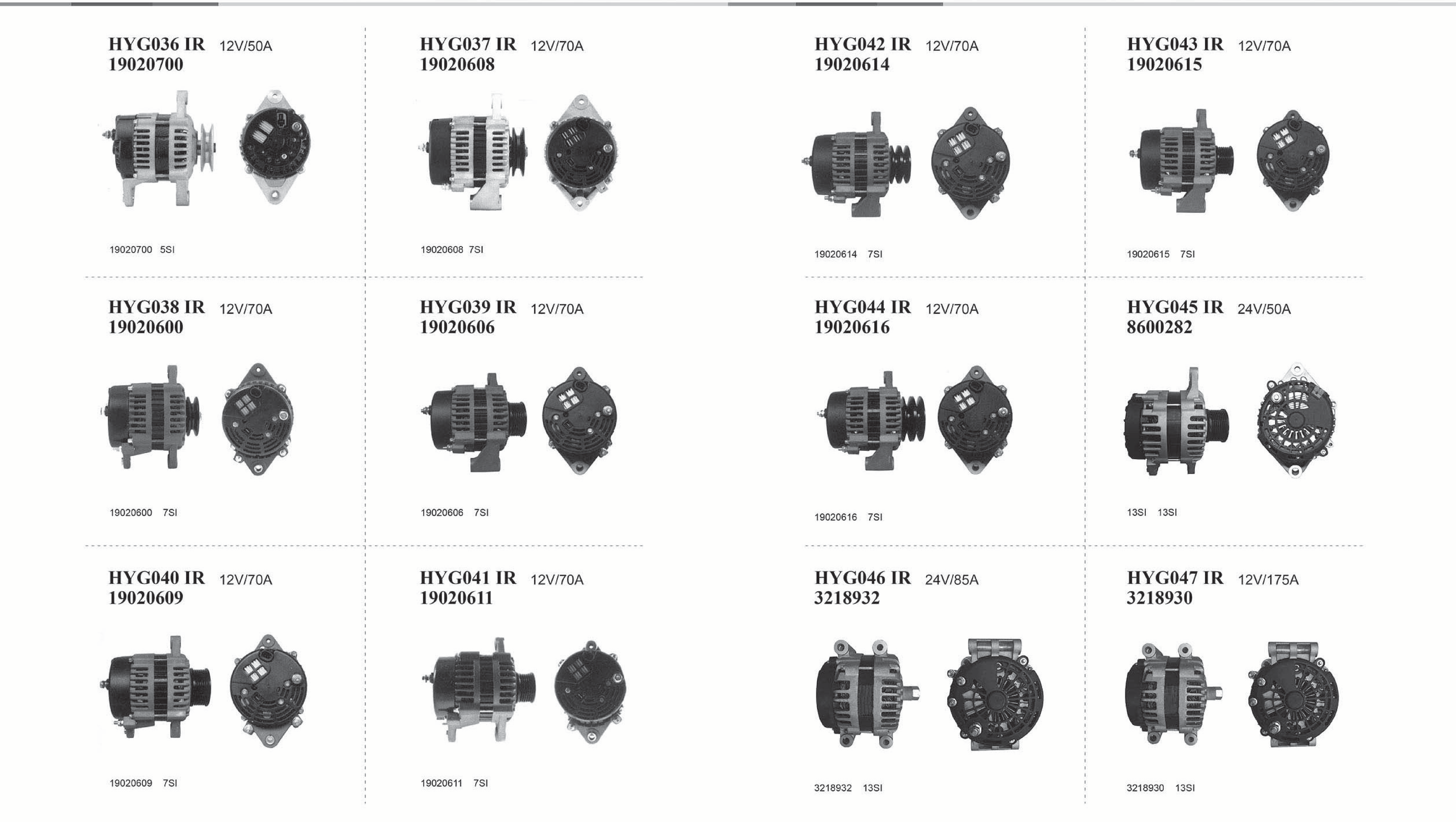 Heavy Duty Alternators page 3