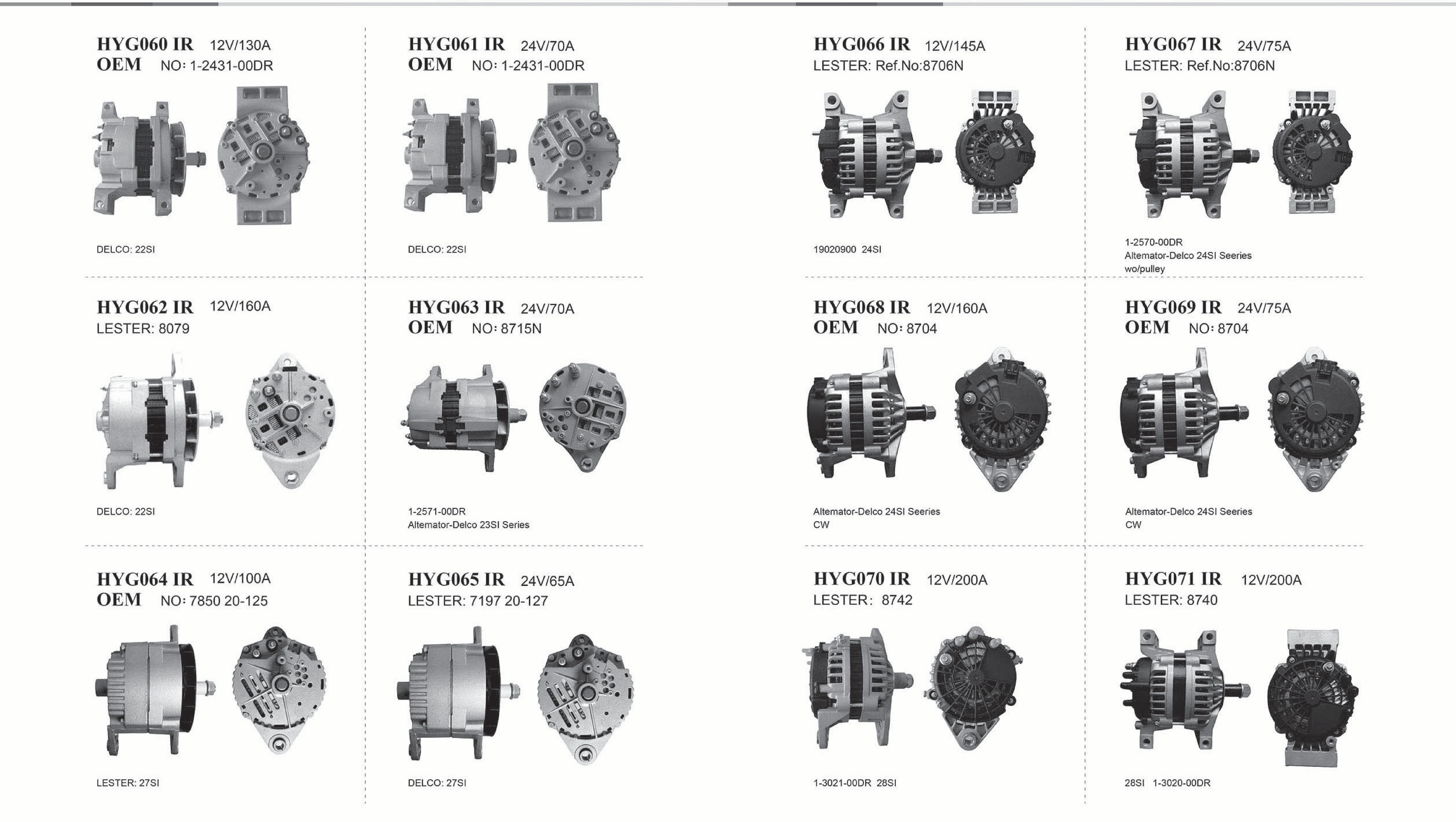 Heavy Duty Alternators page 5