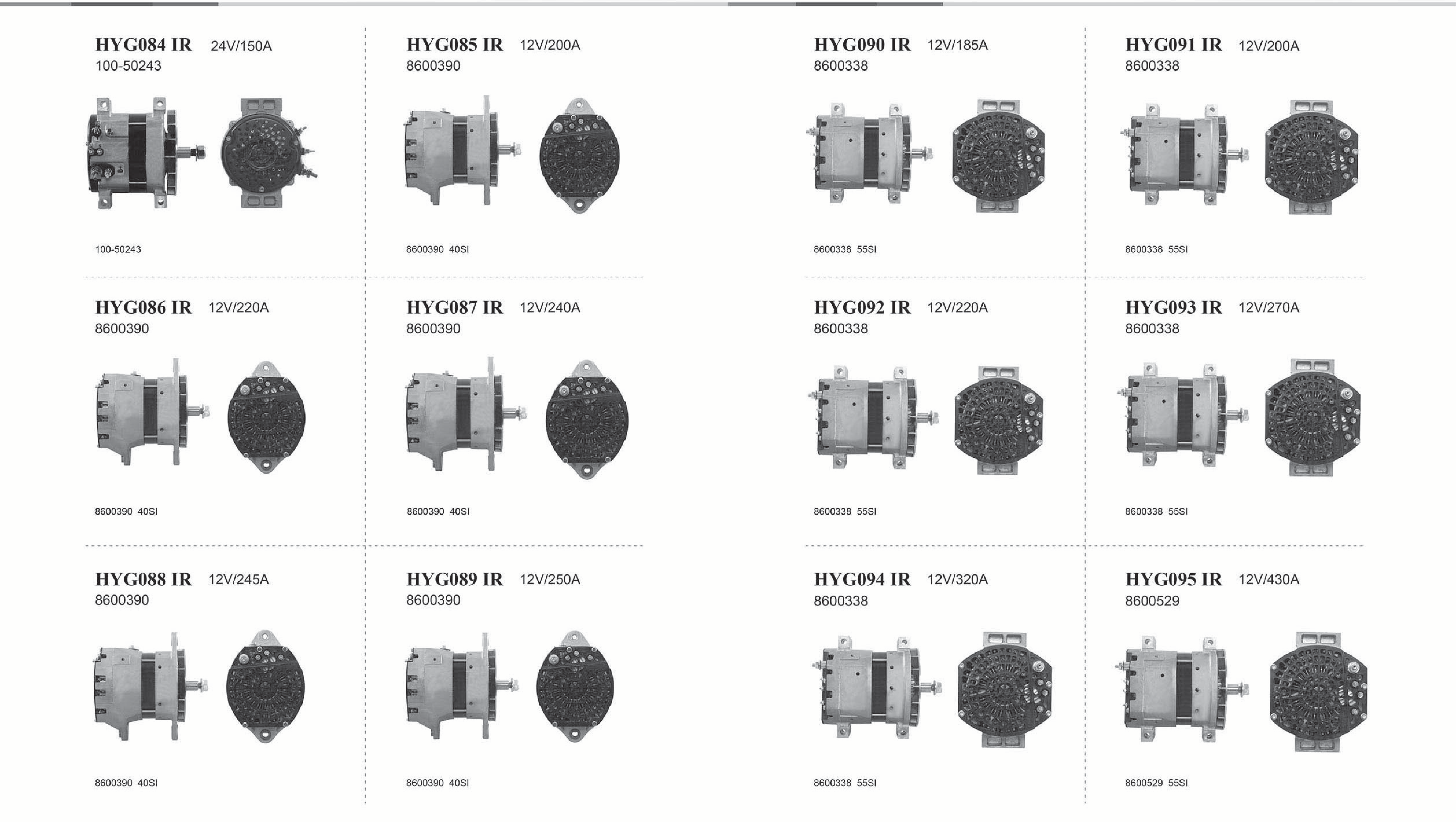 Heavy Duty Alternators page 7
