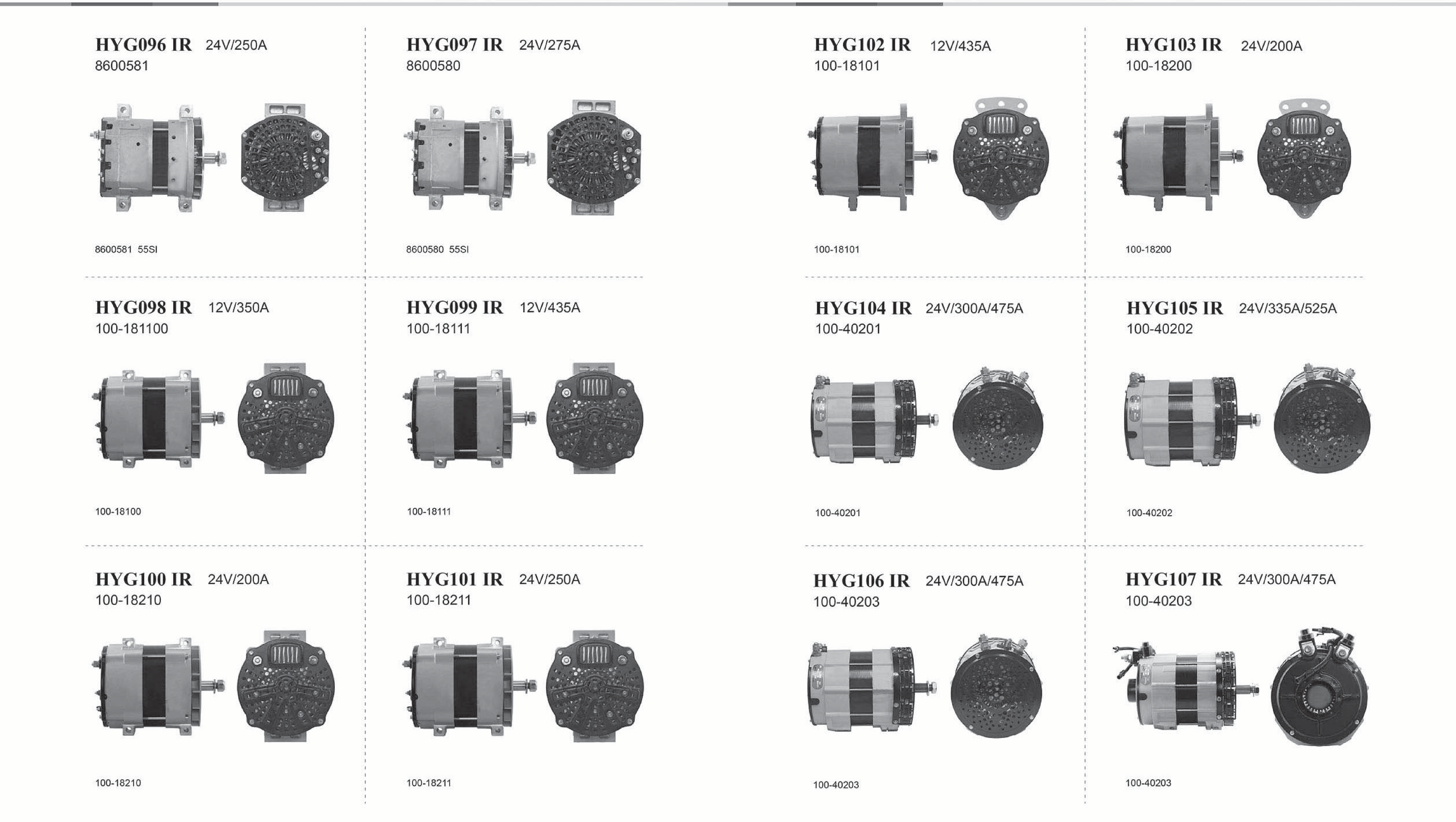 Heavy Duty Alternators page 8