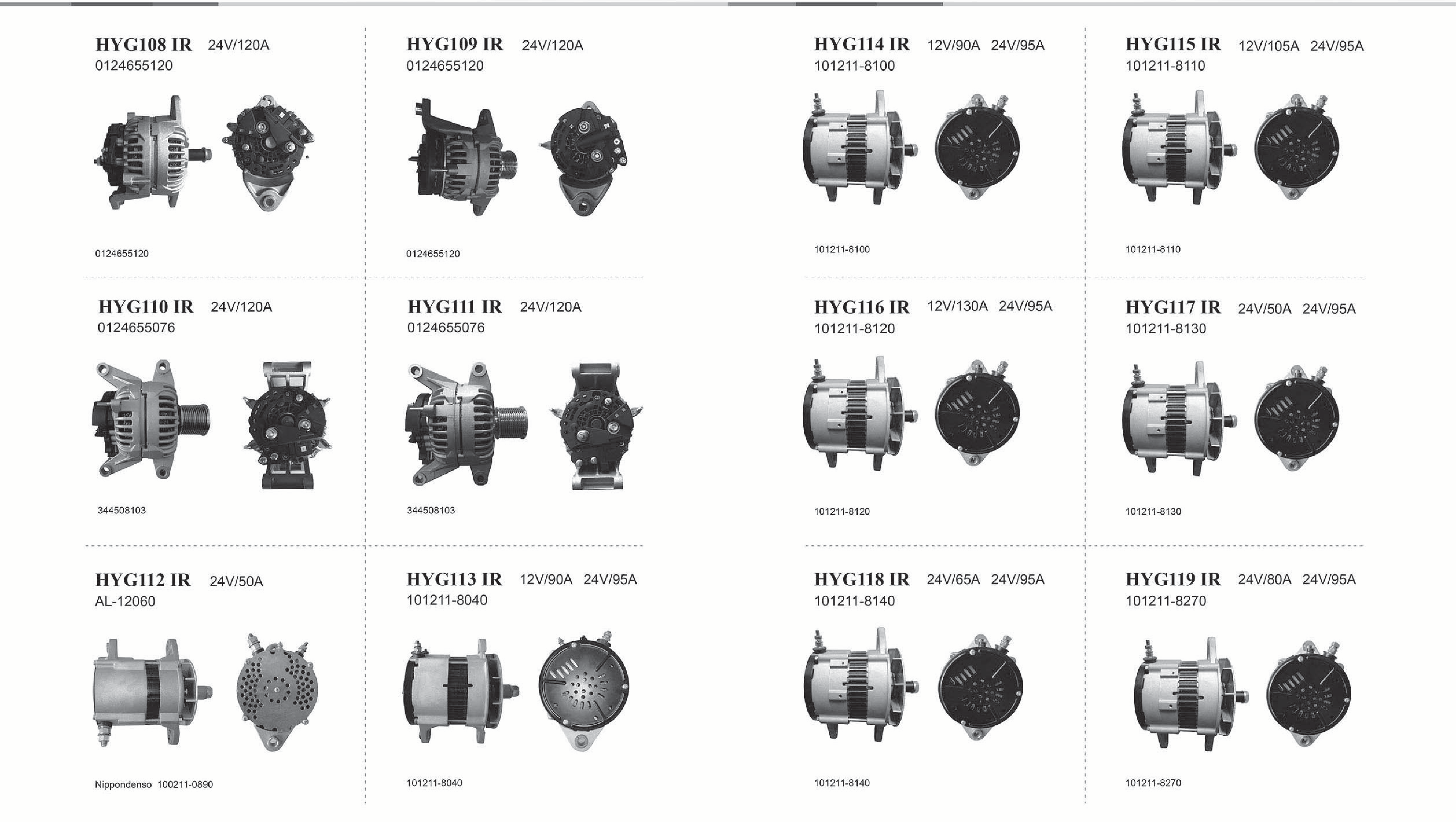 Heavy Duty Alternators page 9