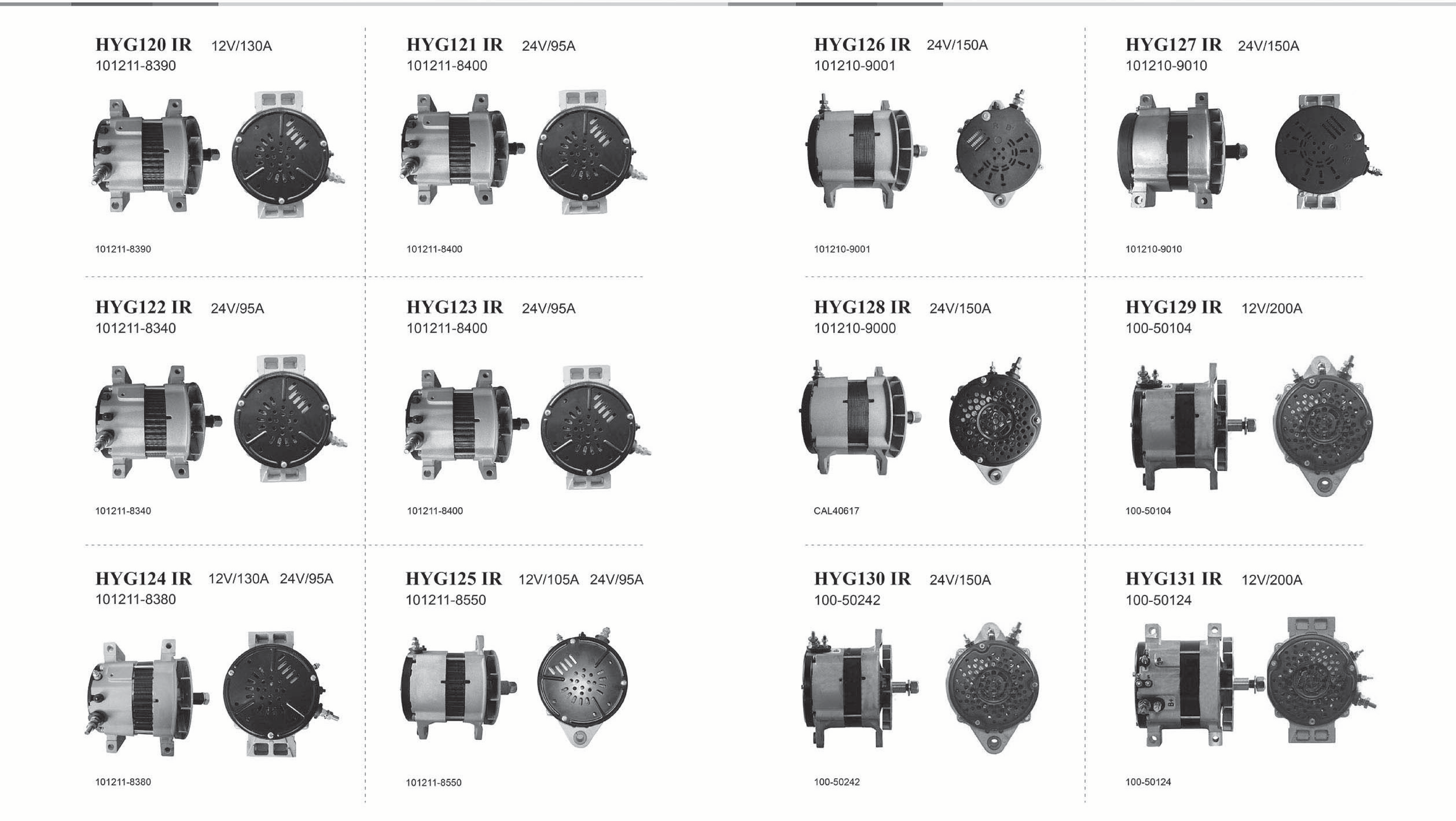Heavy Duty Alternators page 10