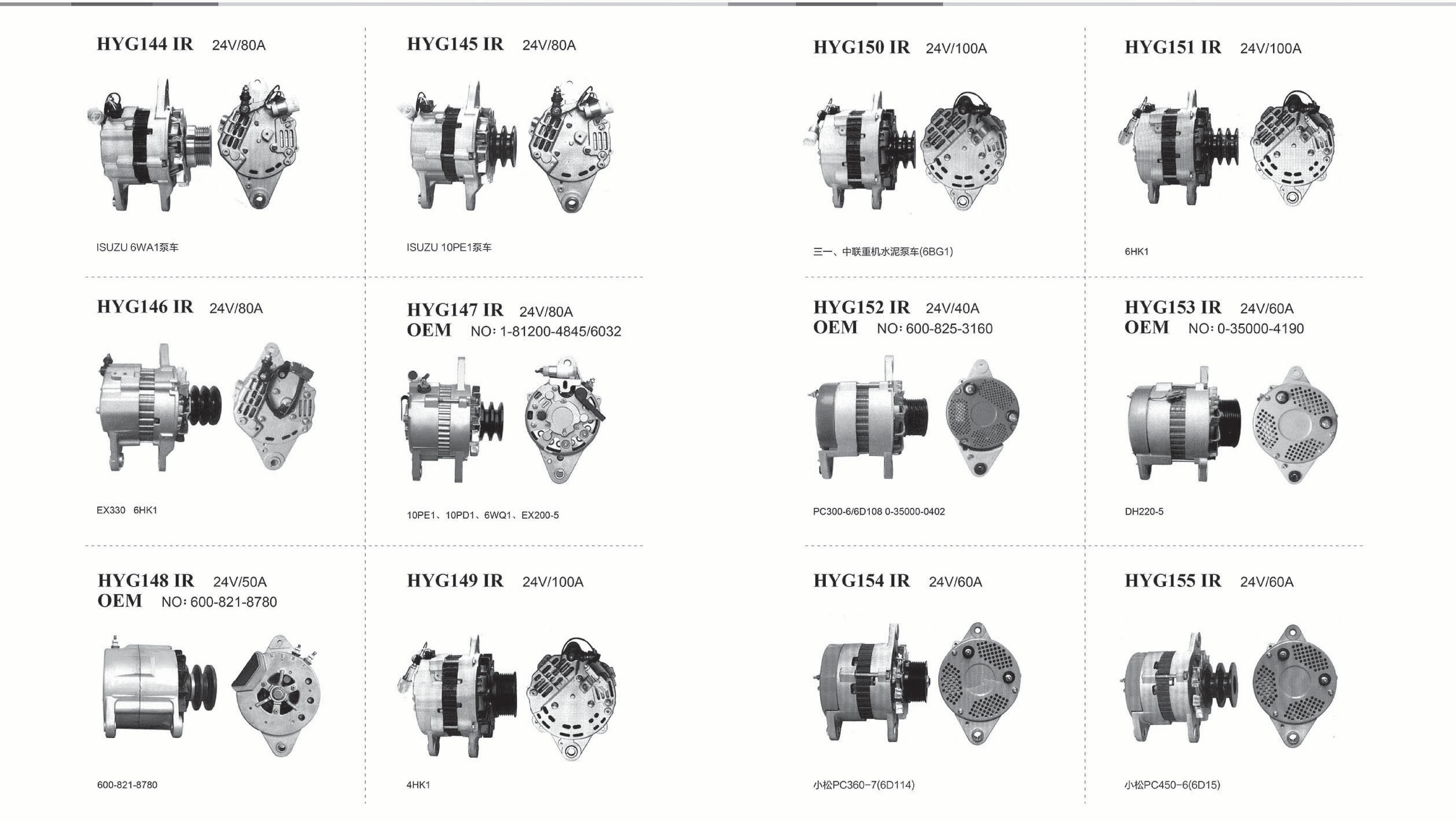 Heavy Duty Alternators page 12