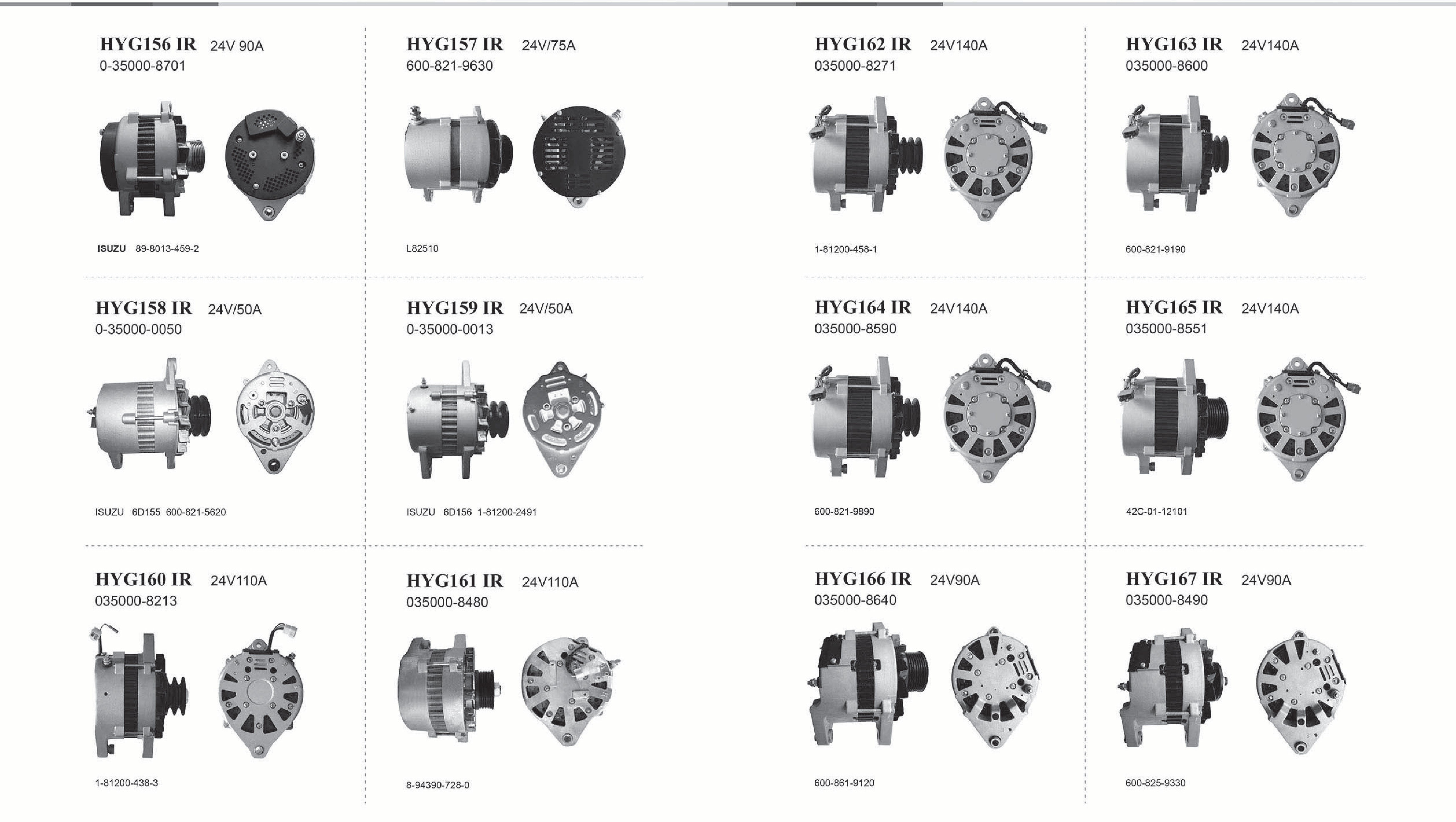 Heavy Duty Alternators page 13