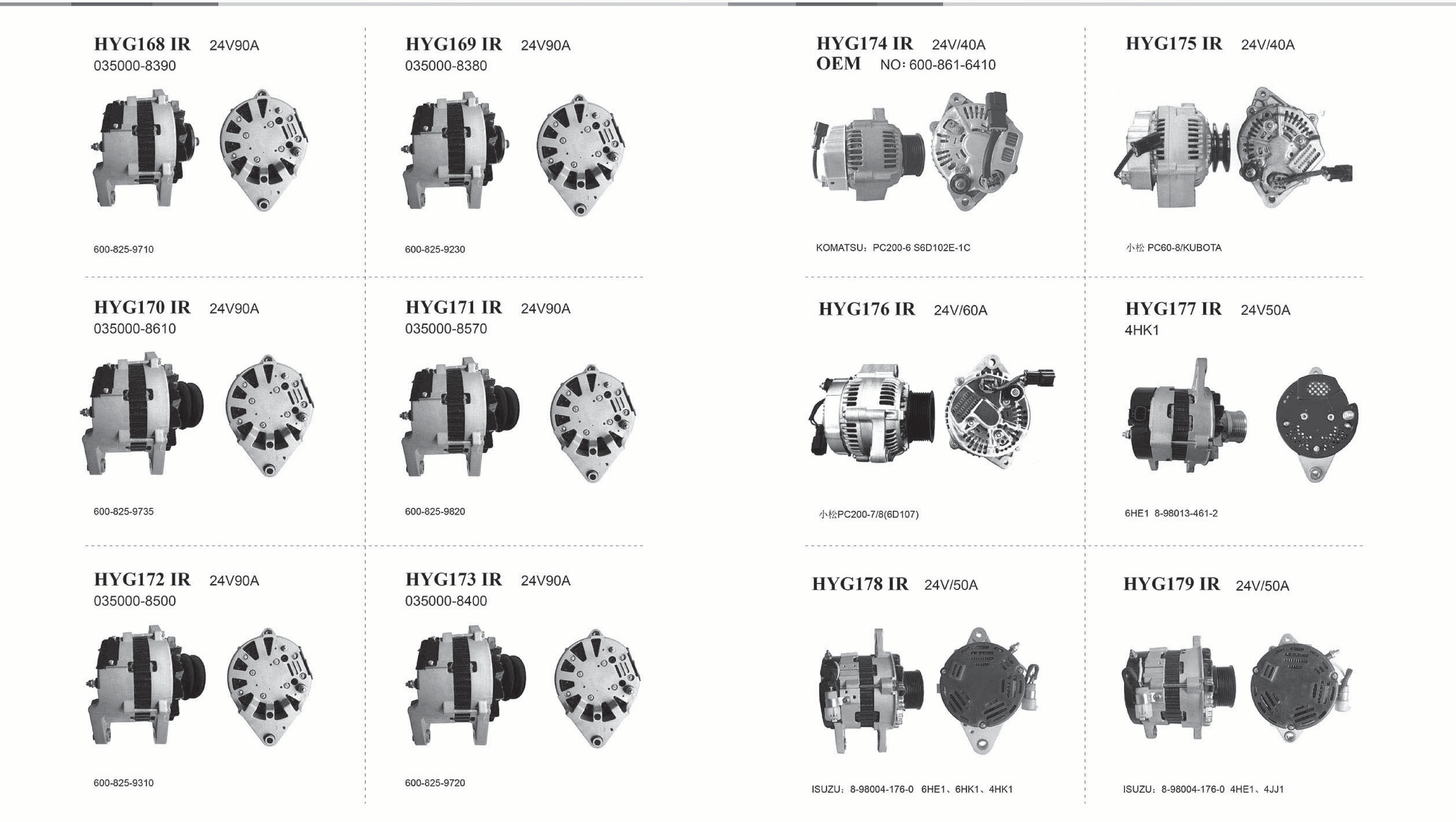 Heavy Duty Alternators page 14