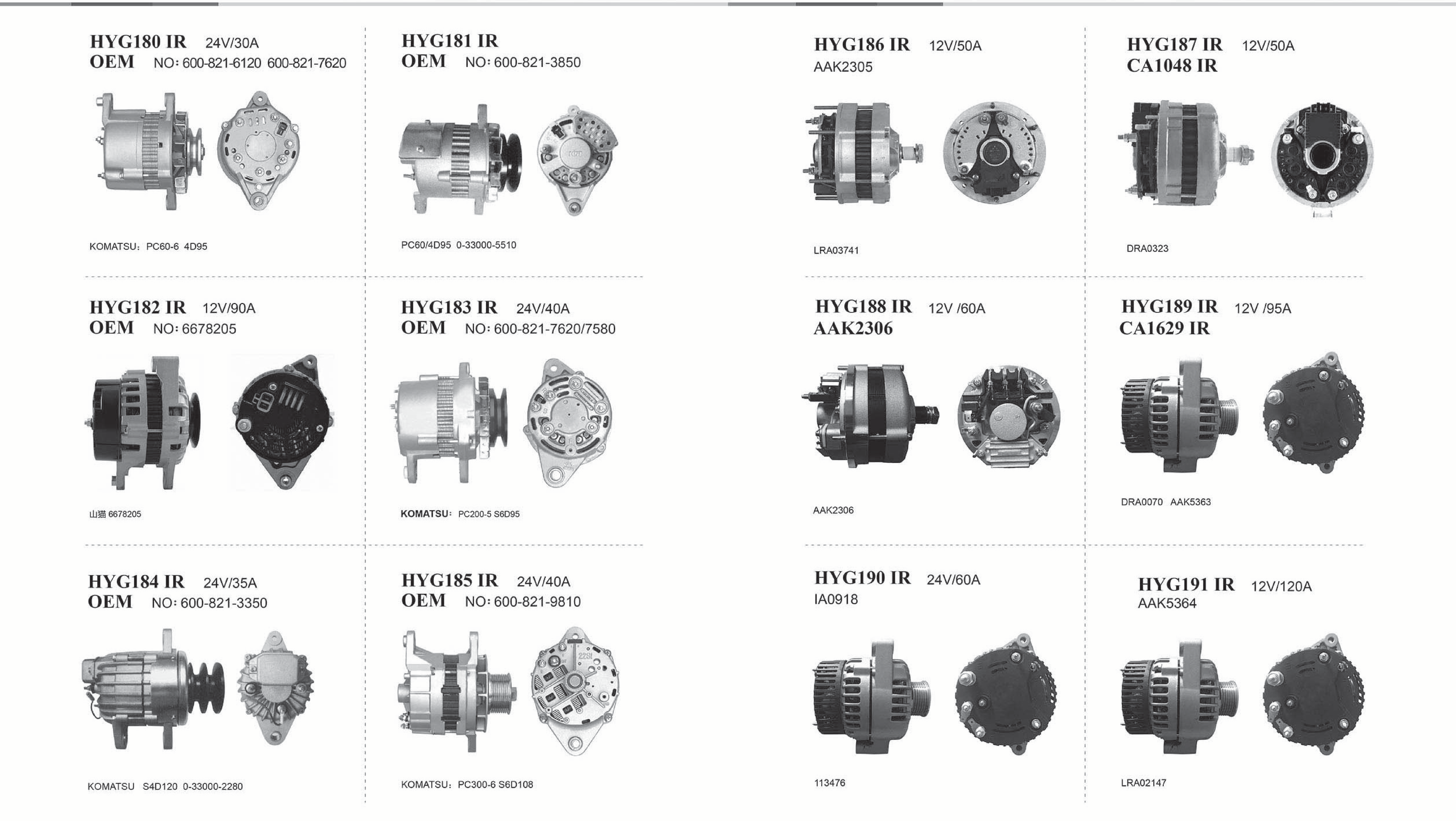 Heavy Duty Alternators page 15