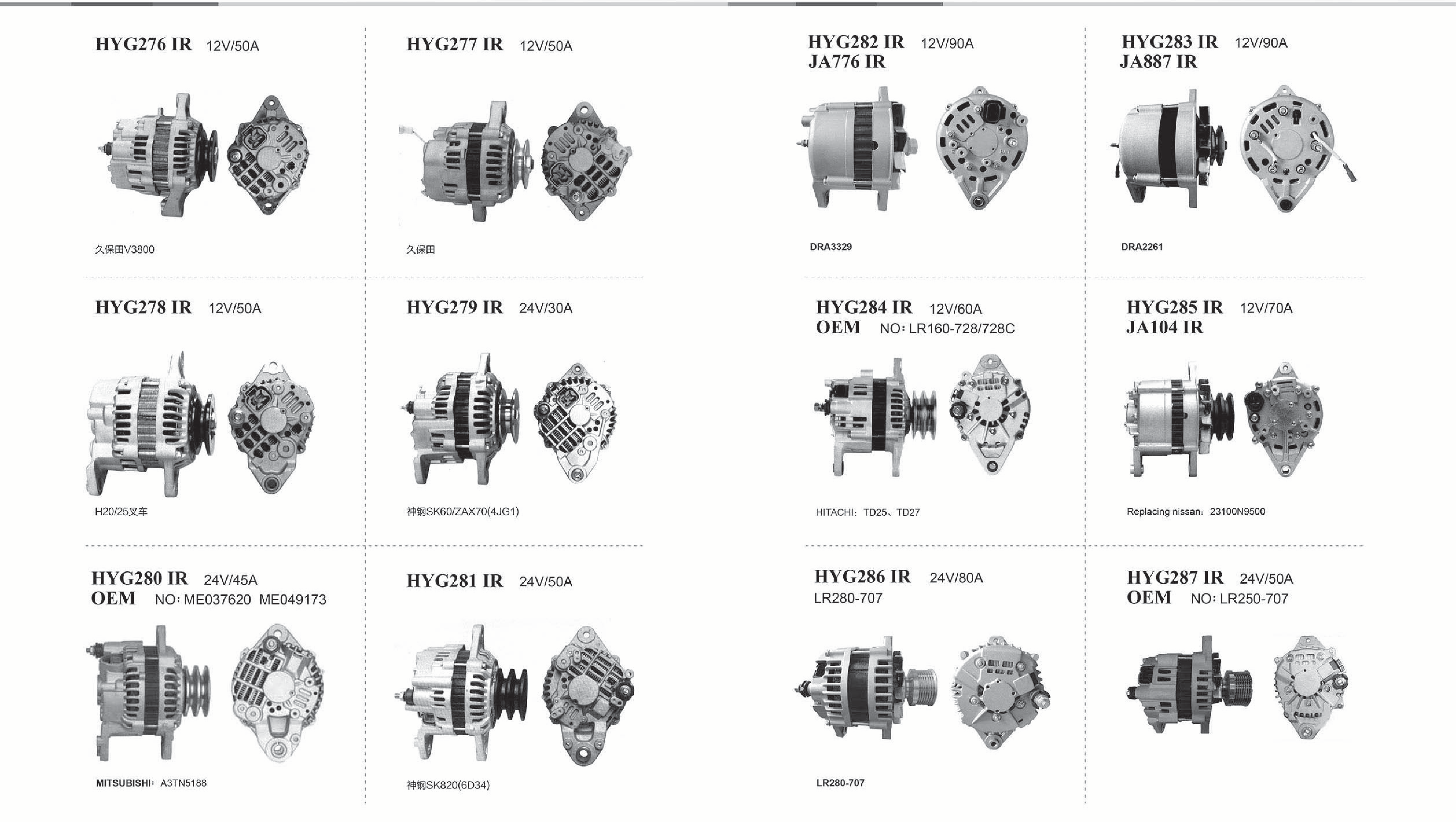 Heavy Duty Alternators page 23