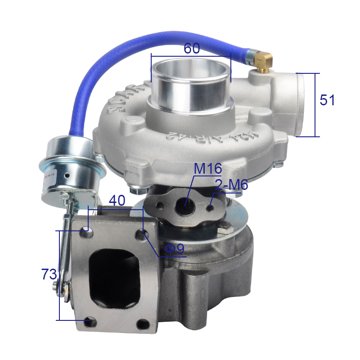 Turbocharger CY4102BZ view 1