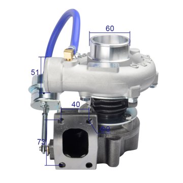 Turbocharger CY4102BZ view 1