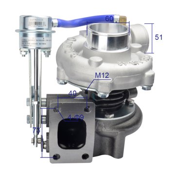 Turbocharger CY4100BZQ view 1