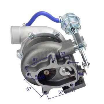 Turbocharger CY4100BZQ view 4