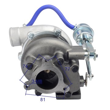 Turbocharger KOJP060K017 view 4