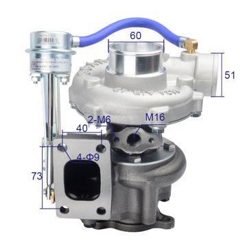 Turbocharger 1118010-1-4BKZ view 1
