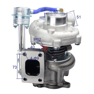 Turbocharger 1118010-4AKZA5-02G view 1