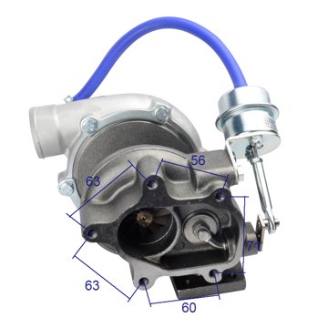 Turbocharger 1118010-4DX view 4