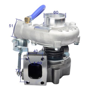 Turbocharger YZ4102BZ view 1