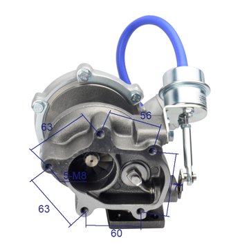 Turbocharger YZ4105BZ view 4