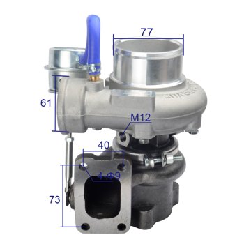 Turbocharger MOJP060M022 view 1