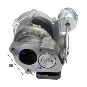 Turbocharger MOJP060M022 view 4