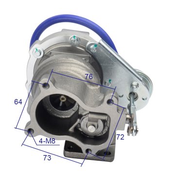 Turbocharger D20TCI-15001-1 view 4