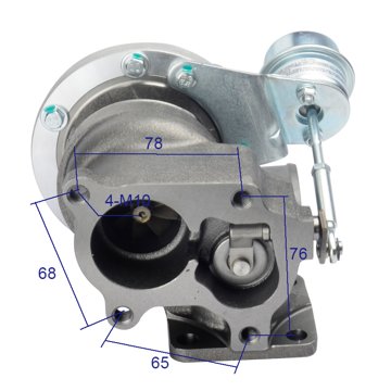Turbocharger D25TCID-12004 view 4