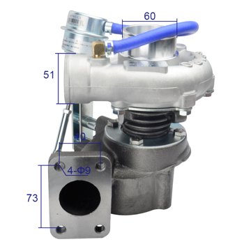 Turbocharger 1118010-511-JH40 view 1