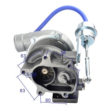 Turbocharger 1FQ604-1118010-502 view 4