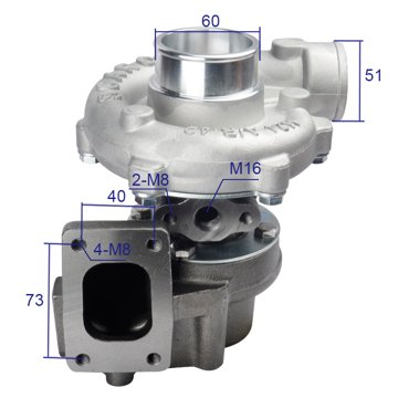 Turbocharger GB400-11181DOA view 1