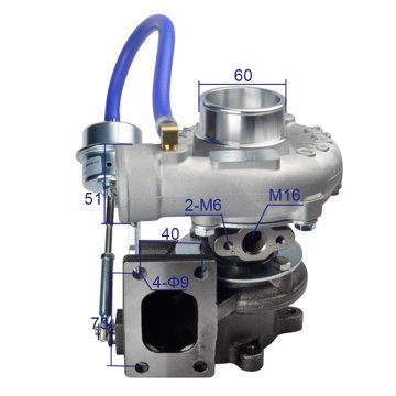 Turbocharger 1BQ300-1118100-DB02 view 1