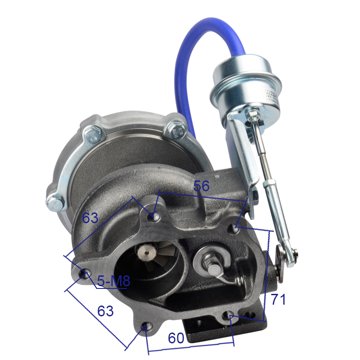 Turbocharger 1BQ300-1118100-DB02 view 4