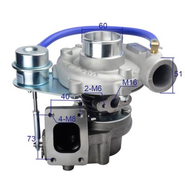 Turbocharger 1118010-4DA1 view 1