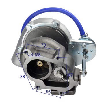 Turbocharger 1118010-4DA1 view 4