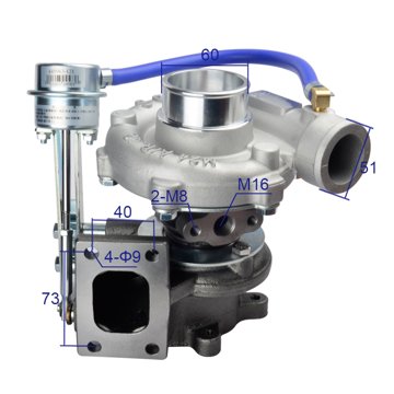 Turbocharger 1118010-4DA1-1 view 1
