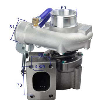 Turbocharger 48X3503-00-2 view 1