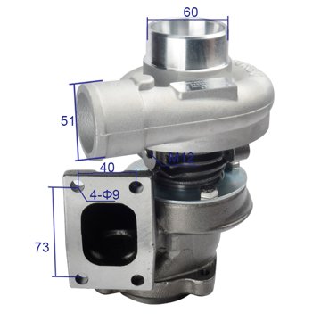 Turbocharger 727530-5001 view 1
