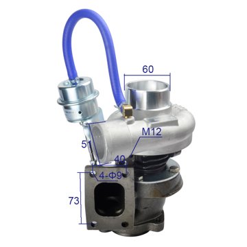 Turbocharger 727530-5003 view 1