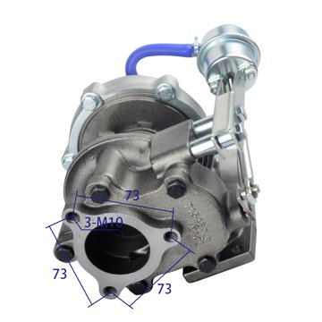 Turbocharger 758714-5001 view 4