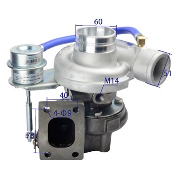 Turbocharger 471169-5002 view 1