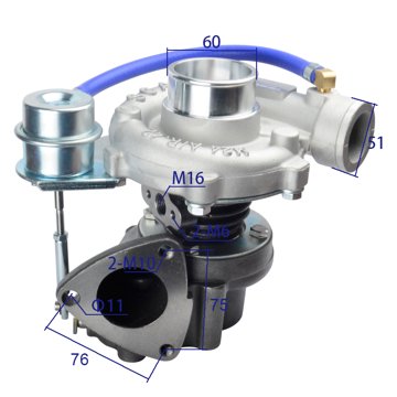 Turbocharger 736210-5005 view 1