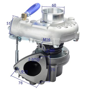 Turbocharger 736210-5006 view 1