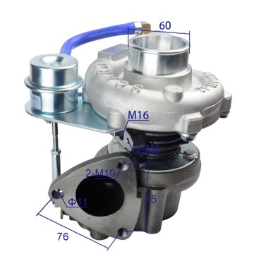 Turbocharger 736210-5007 view 1