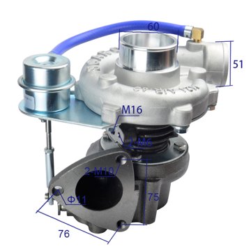 Turbocharger 758815-5003 view 1