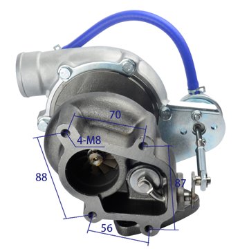 Turbocharger 758815-5003 view 4
