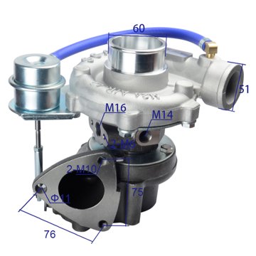 Turbocharger 736210-5009 view 1
