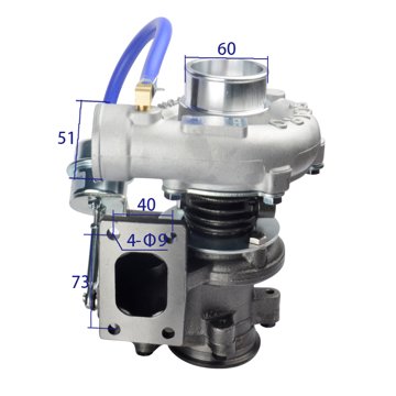 Turbocharger 55021 view 1