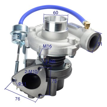 Turbocharger 1118100-E03 view 1