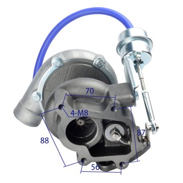 Turbocharger 1118100-E03 view 4