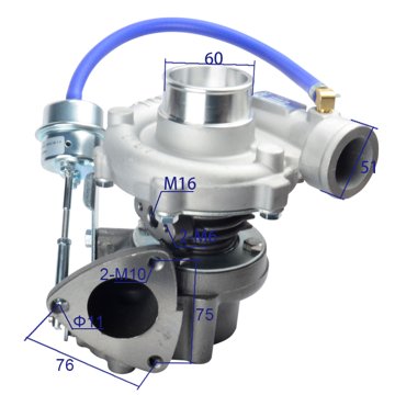 Turbocharger 1118100-E06 view 1