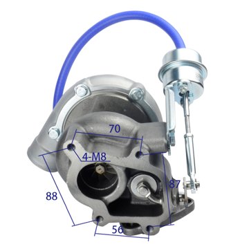 Turbocharger 1118100-E06 view 4