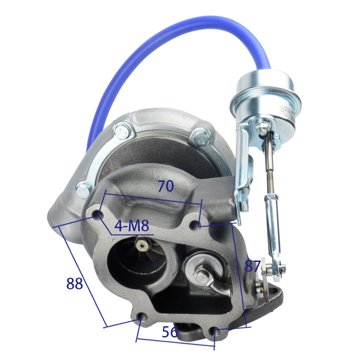 Turbocharger 1118100-E09 view 4